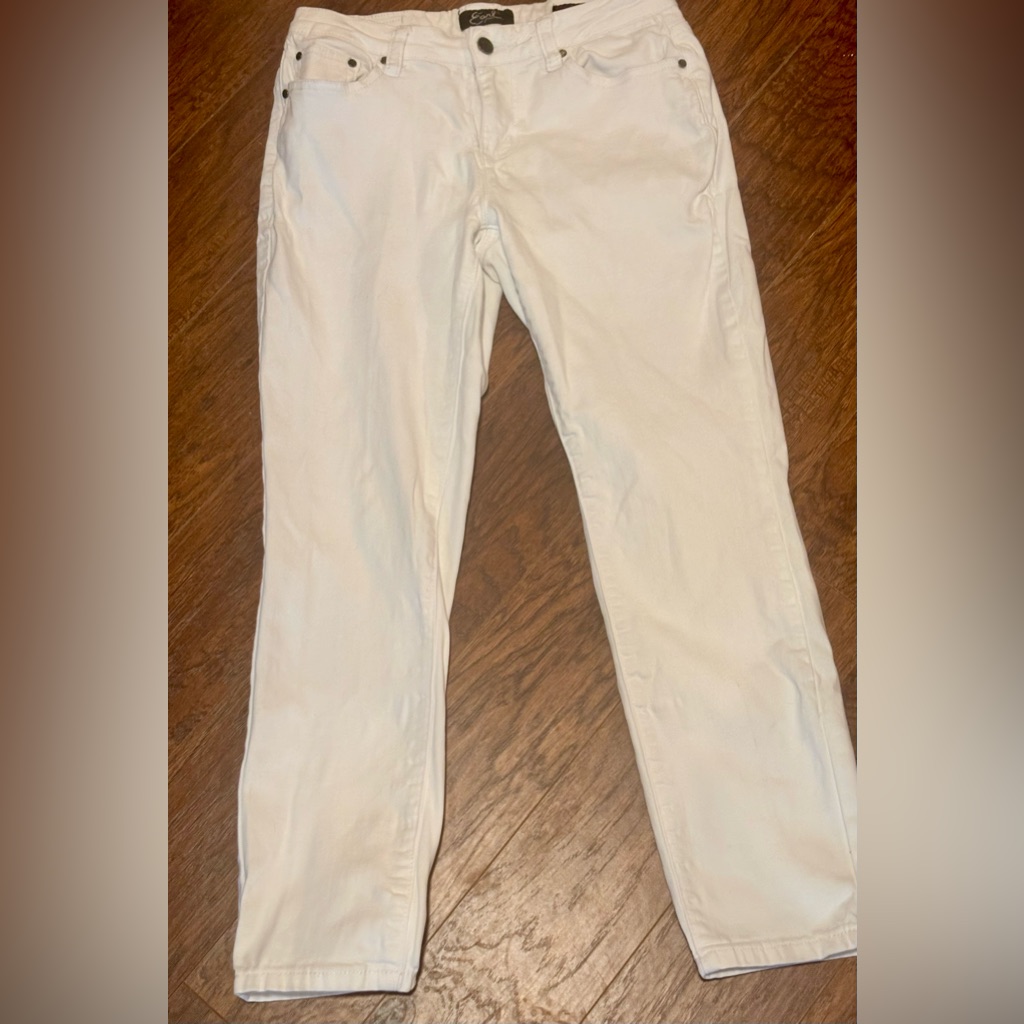 Earl Jeans White Size 6